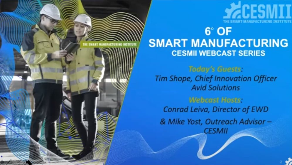 6 Degrees of SM What Does Smart Manufacturing Look Like to a Systems Integrator